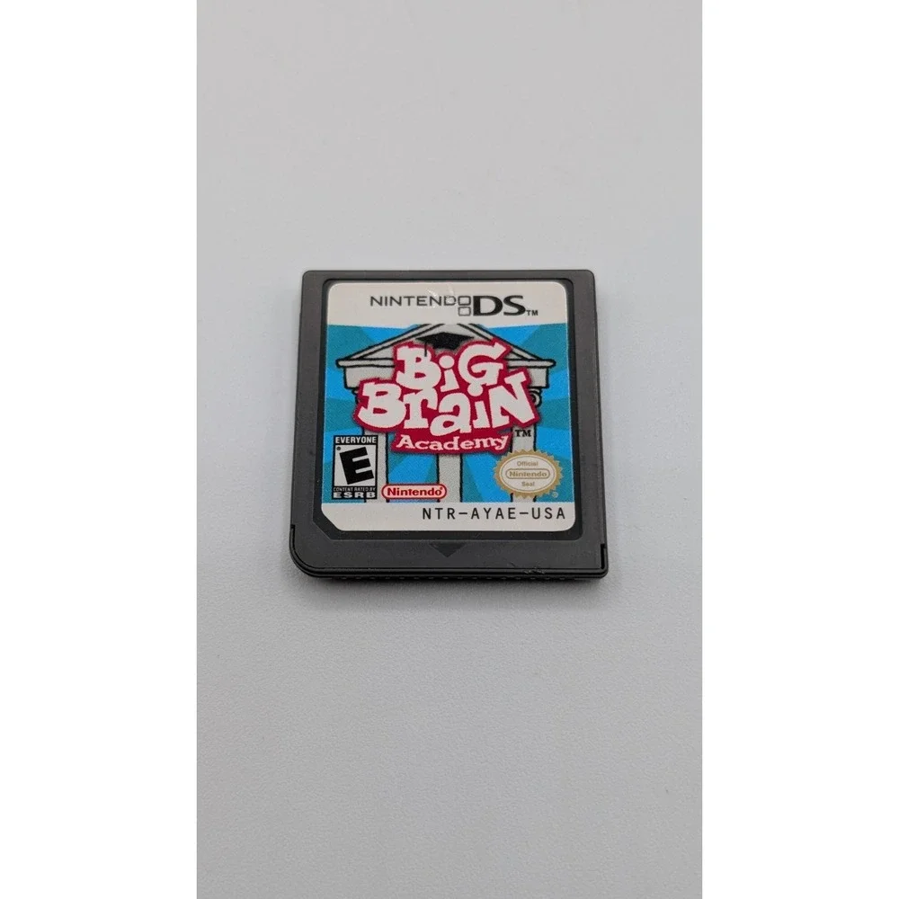 Nintendo DS Big Brain Age Based Games Mixed Lot of 5 Cartridges Only